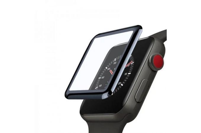 Защитная пленка дисплея Apple Watch 42 mm (черная)