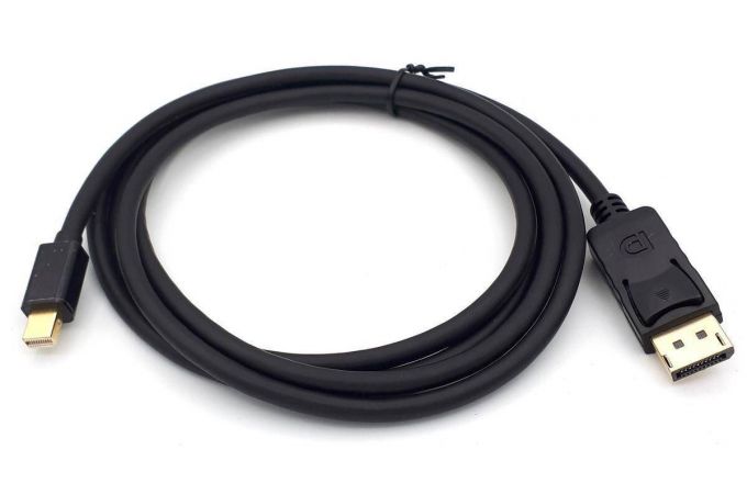 Кабель DisplayPort miniDP - DisplayPort (папа - папа) 1,5 м черный