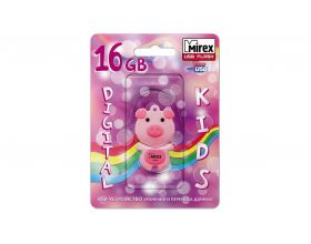 Флешка USB 2.0 Mirex PIG PINK 16GB (ecopack)