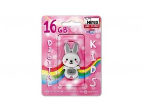Флешка USB 2.0 Mirex RABBIT GREY 16GB (ecopack)