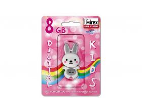 Флешка USB 2.0 Mirex RABBIT GREY 8GB (ecopack)