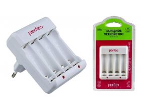 Зарядное устройство для аккумуляторов Perfeo PF-VN-420 Ni-MH/CD, 220V, 4 слота, AA/AAA