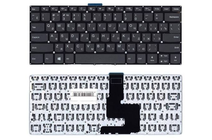 Клавиатура для ноутбука Lenovo Chromebook S340-14 черная