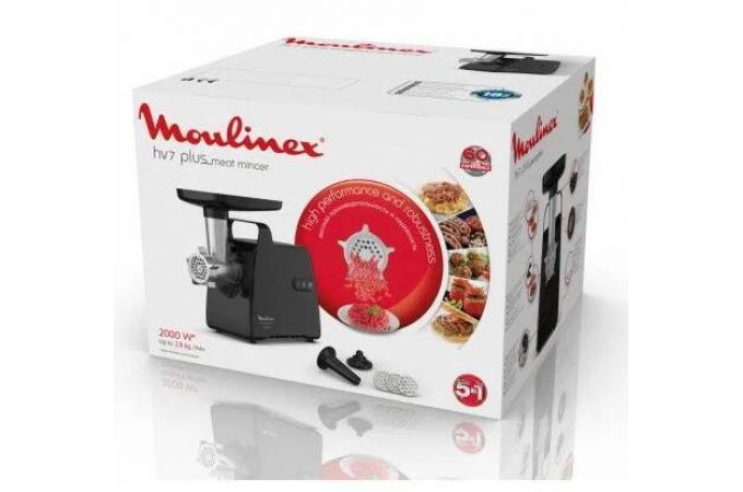 Мясорубка MOULINEX ME 552810 2000Вт, 2,8 кг/мин