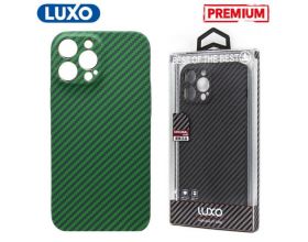 Чехол для телефона LUXO CARBON iPhone 14 PRO MAX (зеленый)