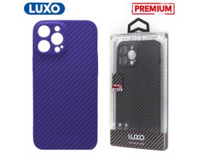 Чехол для телефона LUXO CARBON iPhone 13 PRO MAX (фиолетовый)