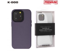 Чехол для телефона K-DOO NOBLE COLLECTION кожаный iPhone 14 PLUS (фиолетовый)