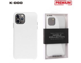 Чехол для телефона K-DOO NOBLE COLLECTION кожаный iPhone 11 PRO (белый)