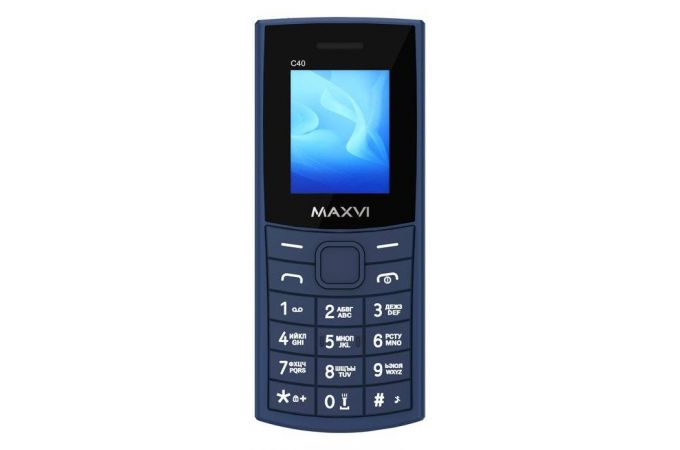 Сотовый телефон MAXVI C40 Blue