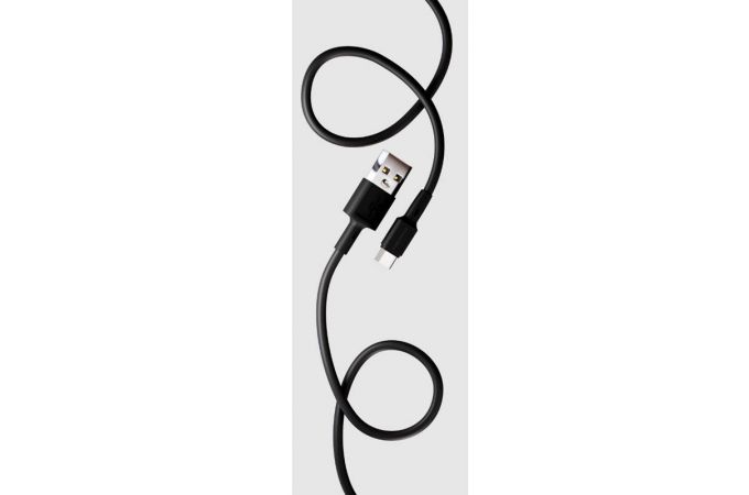 Сетевое зарядное устройство 2USB + кабель Type-C More choice NC11a 2.4A (Black)