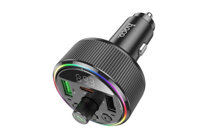 FM-Модулятор HOCO E82 Guerrero PD30W + QC3.0 car BT FM transmitter