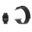 Металлический магнитный браслет  "Миланское плетение" для Apple Watch 38-40 мм цвет черный