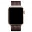 Металлический магнитный браслет  "Миланское плетение" для Apple Watch 38-40 мм цвет коричневый