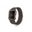 Металлический магнитный браслет  "Миланское плетение" для Apple Watch 42-44 мм цвет коричневый