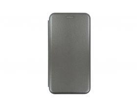 Чехол-книжка Samsung Galaxy M31  боковой BF (серебристый)