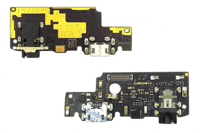 Шлейф для Xiaomi Redmi Note 5/ 5 Pro с разъемом зарядки (плата) HQ