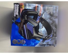 Наушники мониторные проводные с микрофоном BOROFONE BO101 Racing gaming headphones (синий) (УЦЕНКА! МЯТАЯ УПАКОВКА)