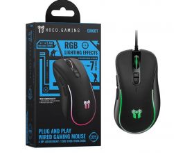 Мышь проводная HOCO GM601 business wired mouse black