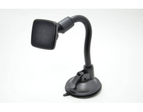 Держатель автомобильный для телефона магнитный на гибкой  ножке 15 см на стекло (поврежденная упаковка)