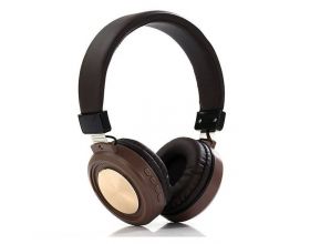 Наушники мониторные беспроводные SAIYO SY-1614 Bluetooth (коричневый)