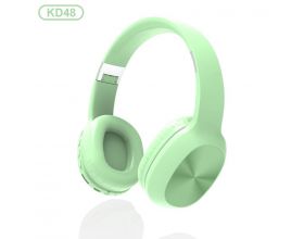 Наушники мониторные беспроводные KADUM KD48 Bluetooth (зеленый)