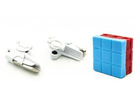 Геймпад триггер для телефона (красно-синий бокс)