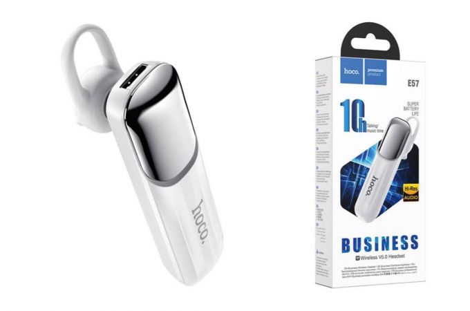 Bluetooth гарнитура HOCO E57 (белый)