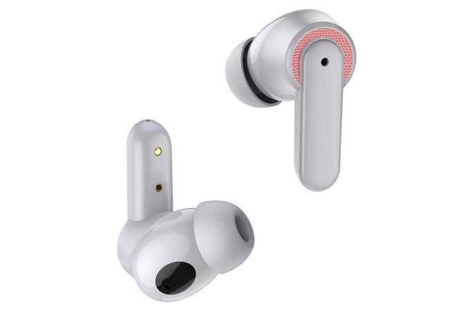 Наушники вакуумные беспроводные HOCO EW13 Magic flowtrue wireless BT headset Bluetooth (серый)