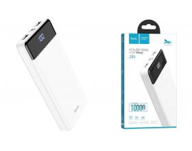 Универсальный дополнительный аккумулятор Power Bank HOCO J84 (10000 mAh) (белый)