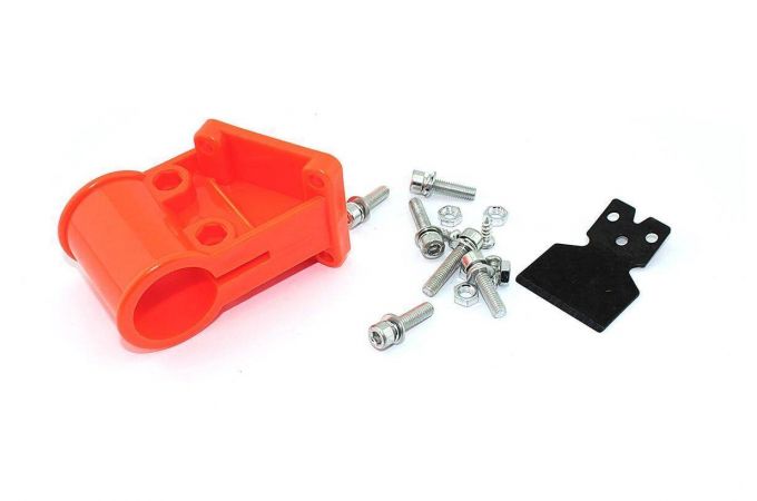 Комплект крепление защитного кожуха мотокосы с ножом (диаметр штанги 28мм) 102220