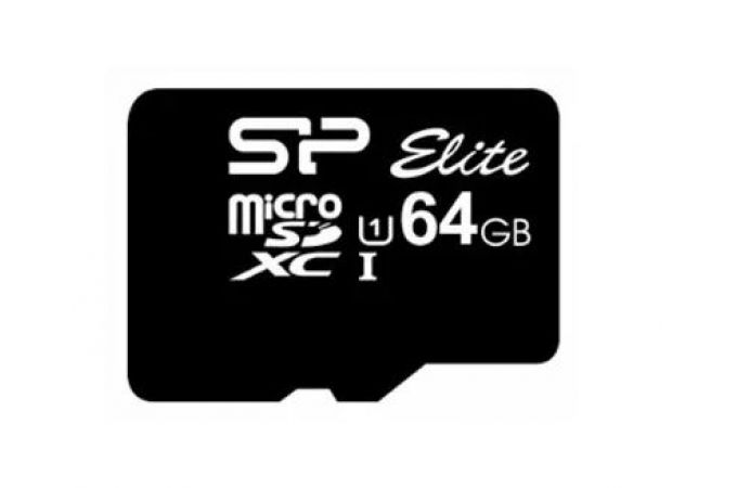 Карта памяти MicroSDXC 64 Gb Silicon Power Elite 85Mb/s Class 10 UHS-I Colorful SP064GBSTXBU1V21SP