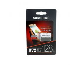 Карта памяти microSDHC с адаптером Samsung Evo Plus MB-MC128KA/KR 128GB (UHS-I, Class 10)