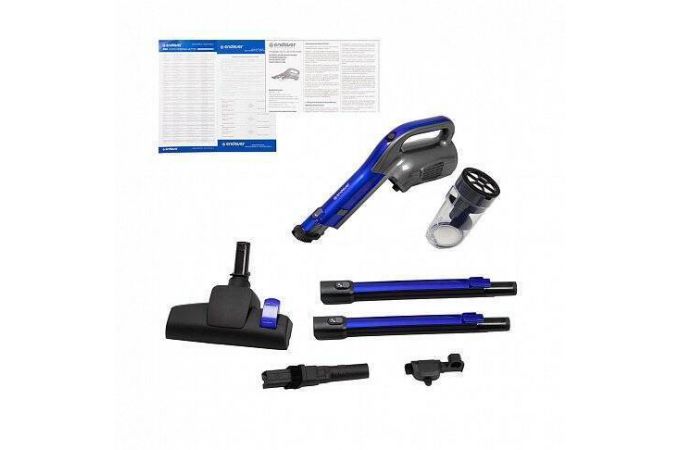 Пылесос ENDEVER SkyClean VC-287 серо-голубой 600Вт, вертикальный
