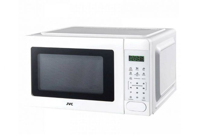 СВЧ печь JVC JK-MW365S белый 700Вт, 20л, сенсорное управл.,
