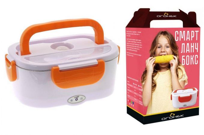 Ланч-бокс с подогревом Огонек OG-HOG01 Оранжевый