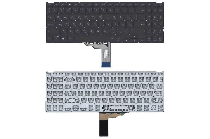 Клавиатура для ноутбука Asus Pro P3540, X545 черная с подсветкой