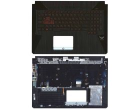 Клавиатура для ноутбука Asus TUF FX705 черная топ-панель