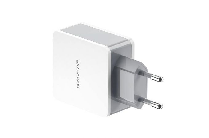 Сетевое зарядное устройство 4USB BOROFONE BA43A 4-USB Fast Charging 3.0 3400mAh