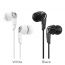 Наушники вакуумные проводные BOROFONE BM47 Dreamt universal earphones (белый)