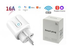 Умная розетка Орбита OT-HOS07 (1 гнездо,16А,Wi-Fi)