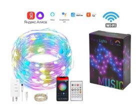 Умная гирлянда Орбита OT-HOS13 5м (пульт ДУ, Wi-Fi)