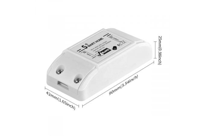 Умное реле (Орбита OT-HOS09 1 канал,10А, Wi-Fi)