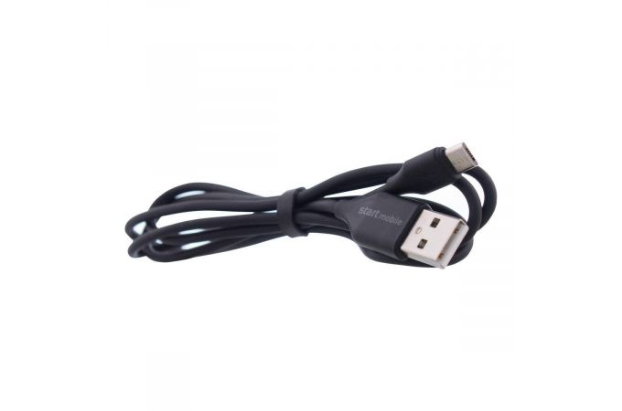 Кабель USB - MicroUSB СТАРТ CLASSIC CABLE 2.1A (черный) 1м