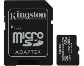 Карта памяти MicroSDHC 32 Gb Kingston class 10 100Mb/s  Canvas Select Plus / SDCS2/32GB