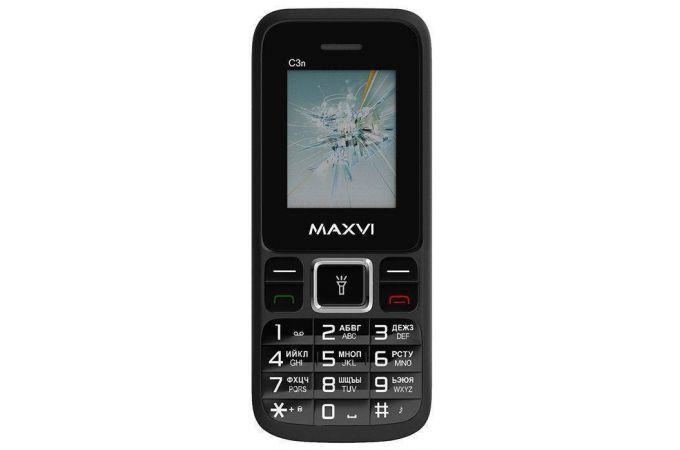 Сотовый телефон MAXVI  C3n Black