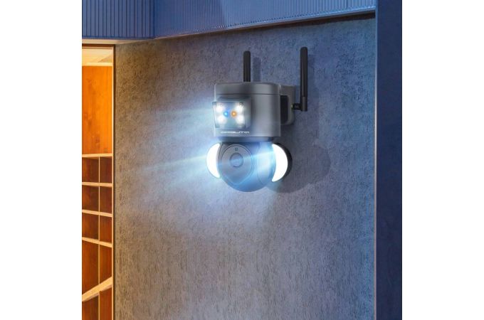 Видеокамера IP 4G Орбита OT-VNI52 Серая (2688*1520, 4Mpix, 3,6мм, пластик)