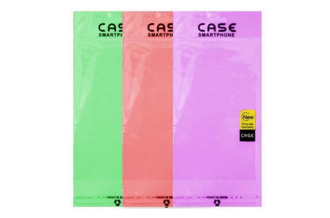 Пакетик для чехла CASE Smartphone цвет в ассортименте 17/10 см (за 10 штук)