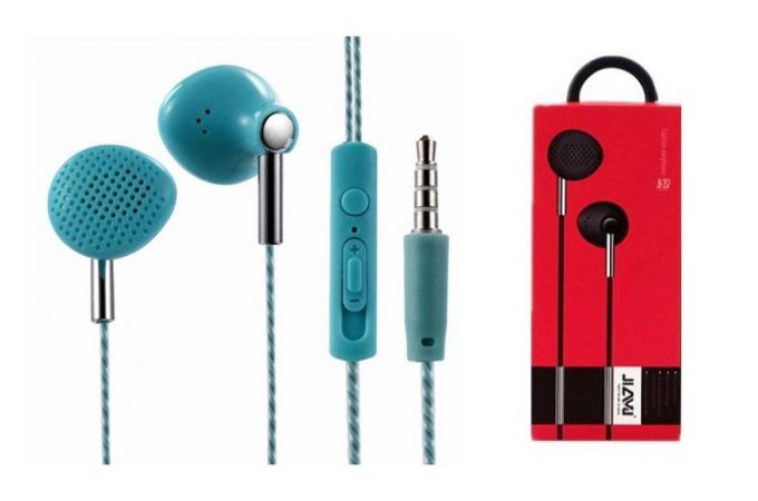 Наушники вакуумные проводные JIAYU JY-352 (синий)