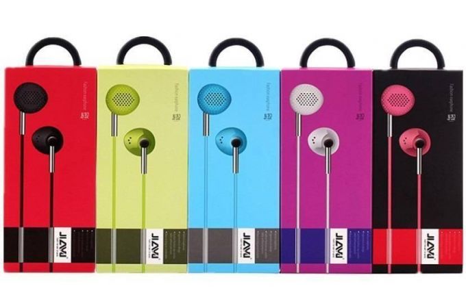 Наушники вакуумные проводные JIAYU JY-352 (синий)