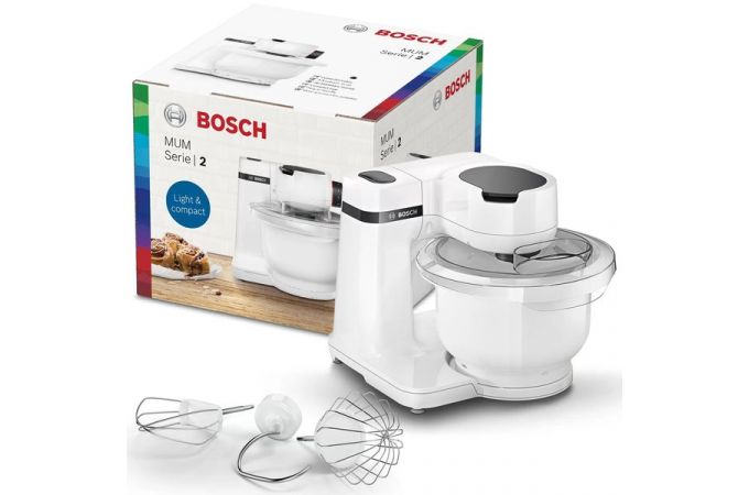 Комбайн BOSCH MUMS2AW00 700Вт, чаша 3,8 л, планетарный миксер